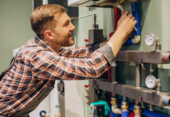 plumbing and heating service