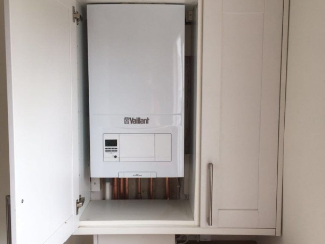 vaillant boiler fitted